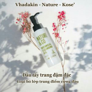 ưu điểm của dầu tẩy trang NATURE & CO BOTANICAL CLEANSING OIL